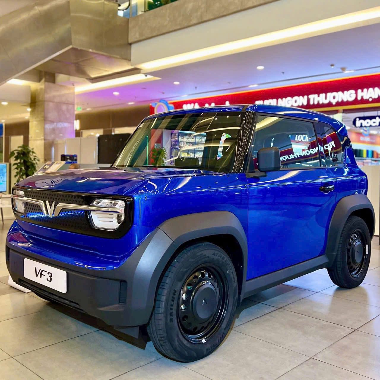 VinFast VF3 Màu Xanh Dương